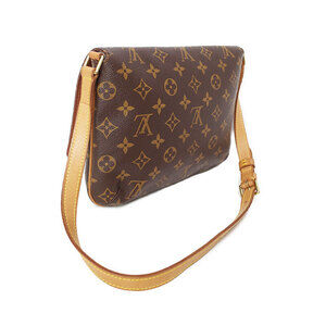 Louis Vuitton Monogram Musette Short Shoulder Brown Tango Leather Bag